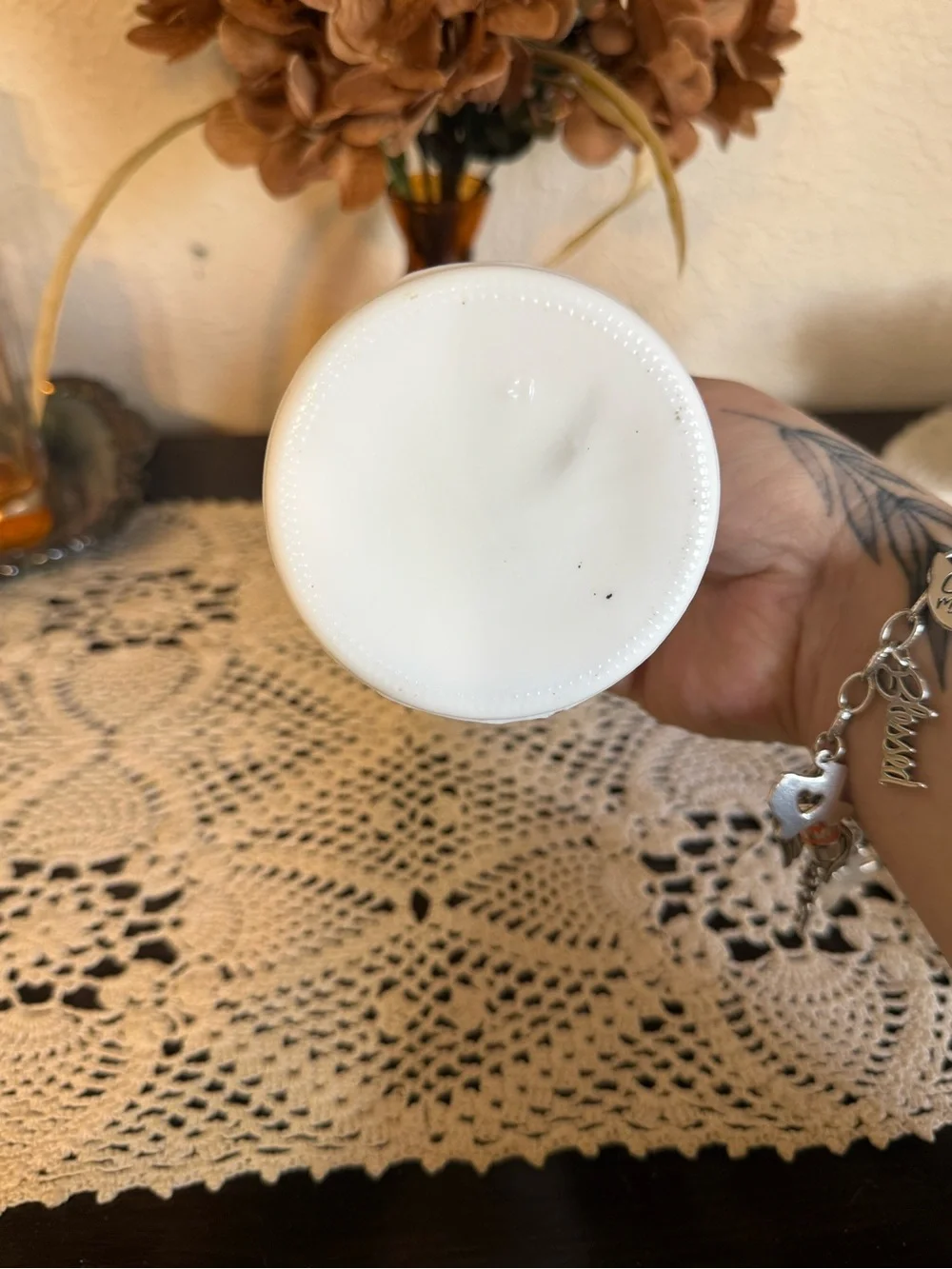 VTG Milk Glass Vase